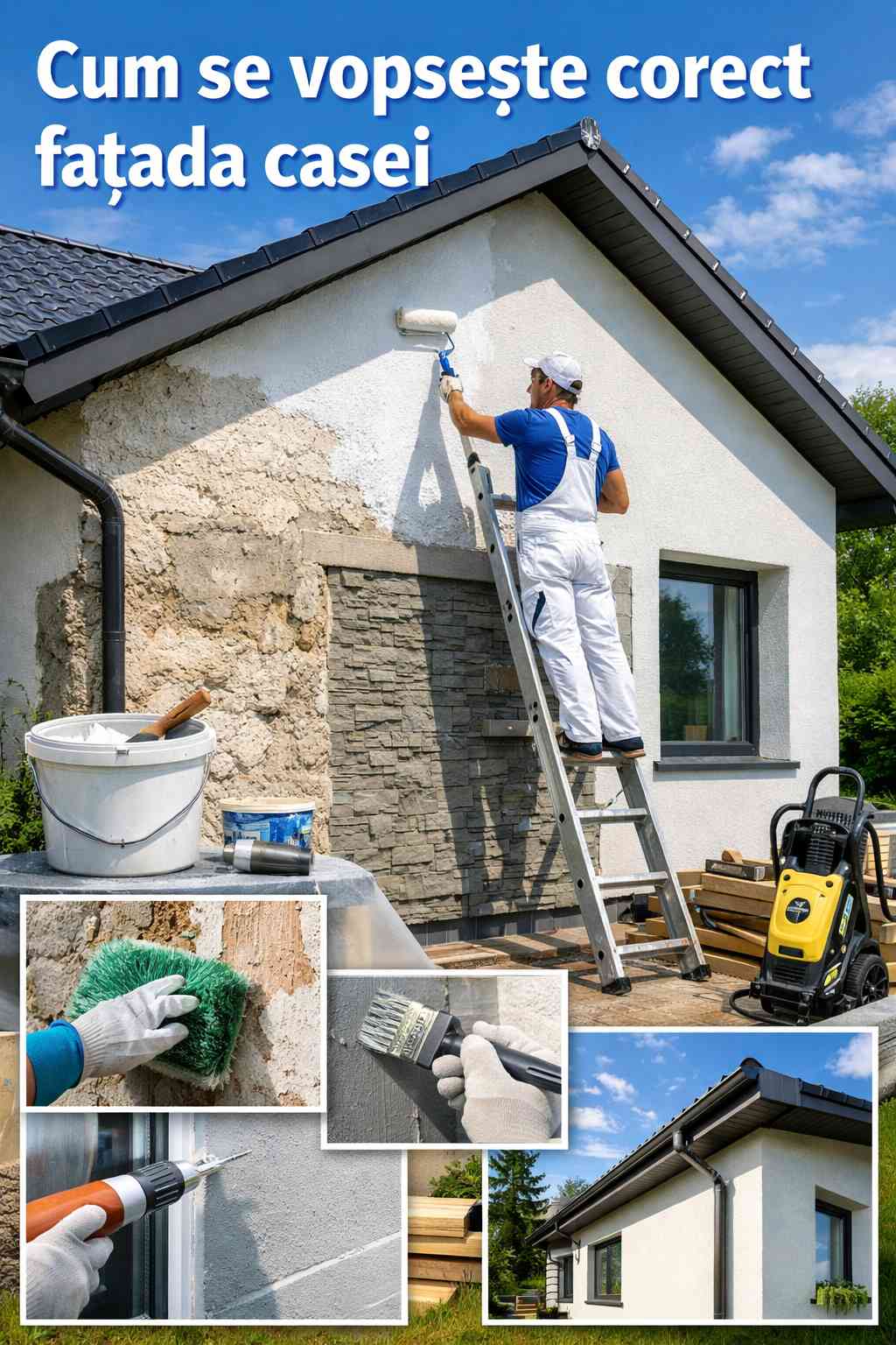 Vopsea pentru fatada Moldova